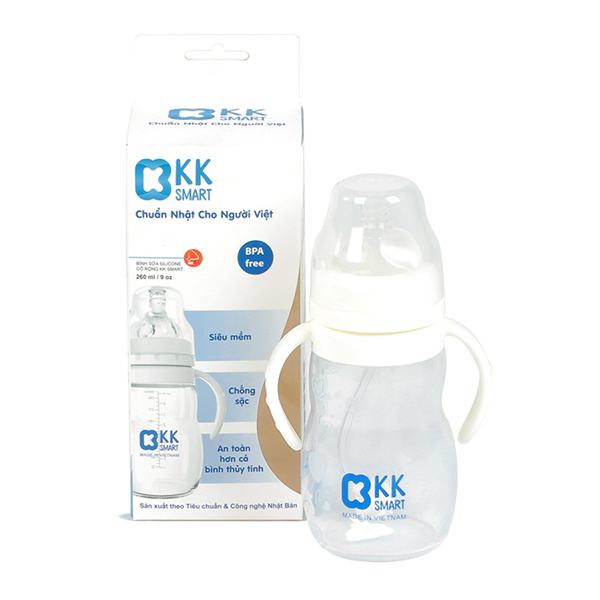 KKSmart silicone milk bottle