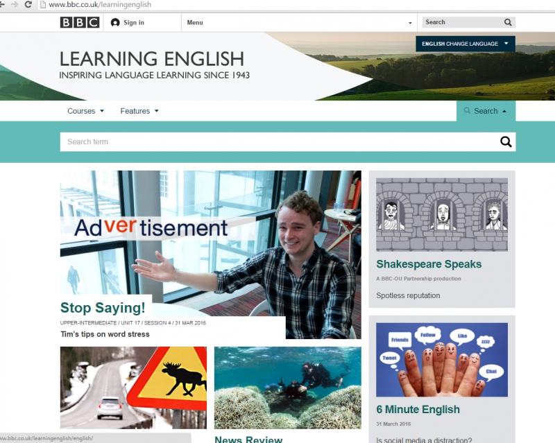 BBC Learning Inglés
