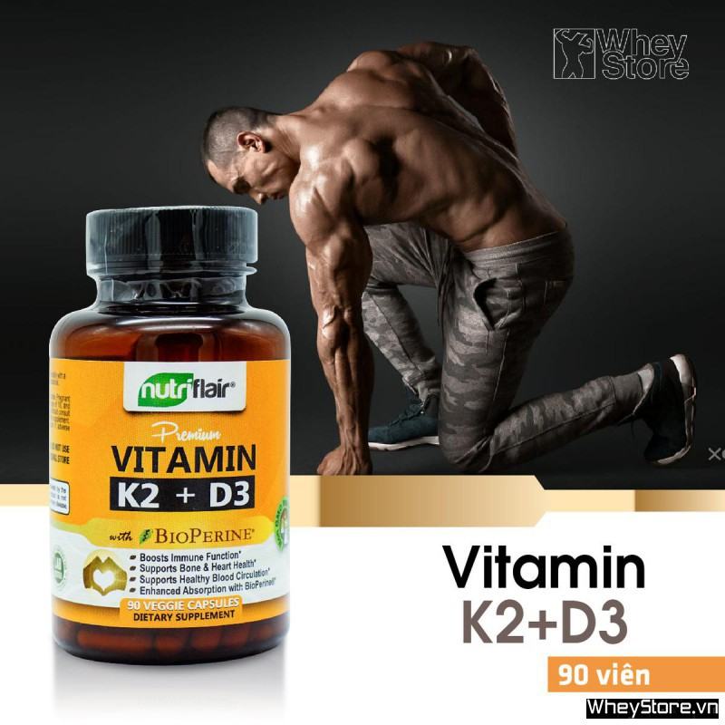 Nutriflair Vitamin K2 + D3