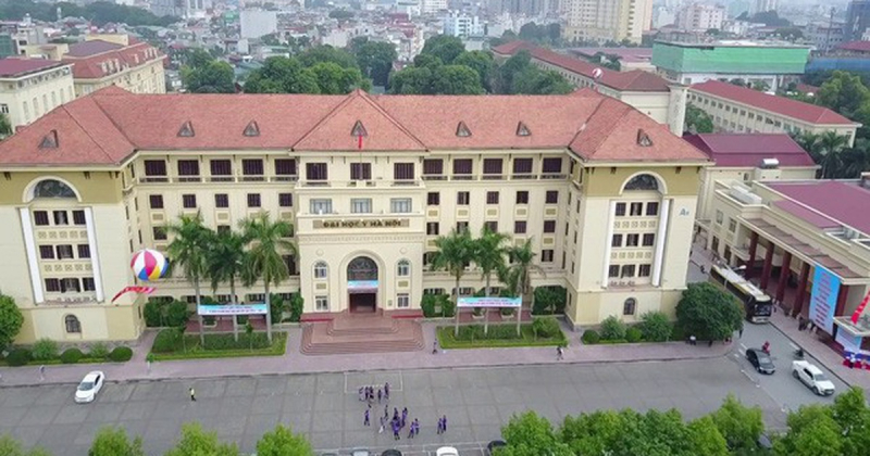 Hanoi Medical University seen from above