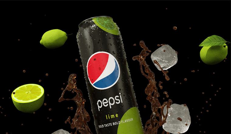 Pepsi carbonated soft drink lemon flavor no calories