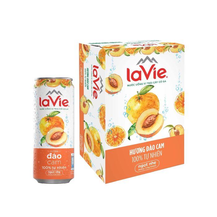 Sweet and sour peach flavor is mild and easy to drink