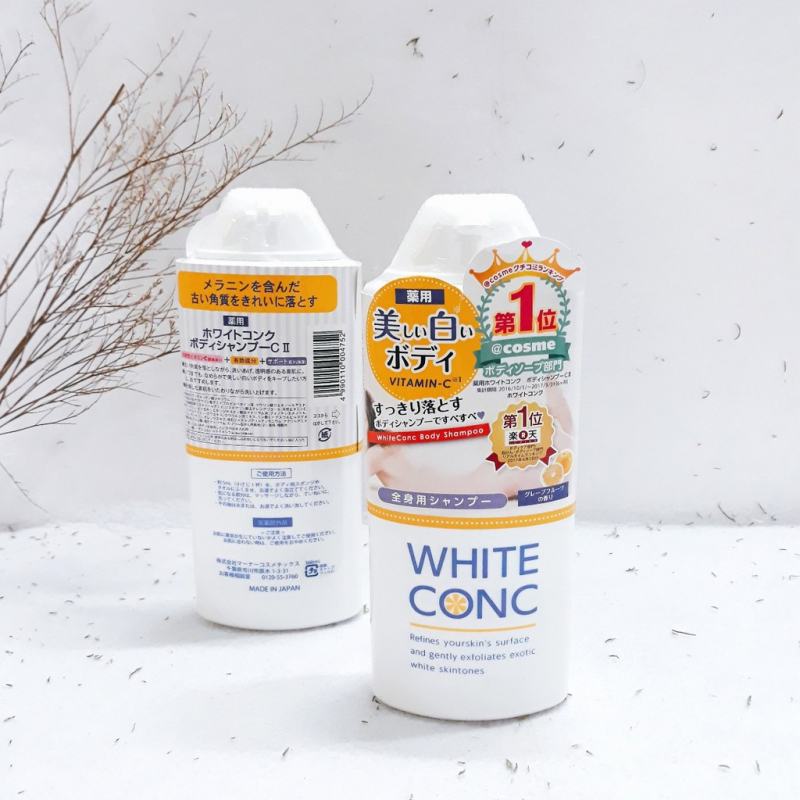White Conc White Shower Gel