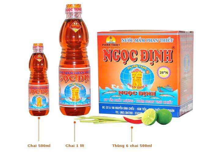 Ngoc Dinh fish sauce
