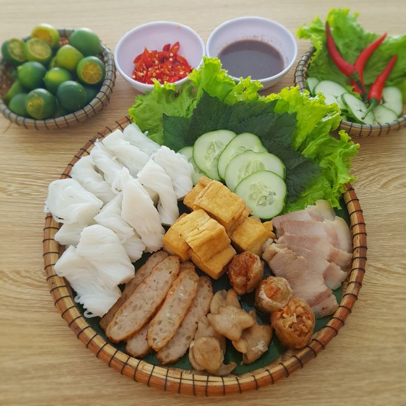 Kim Quan - Bun Dau Mam with Shrimp