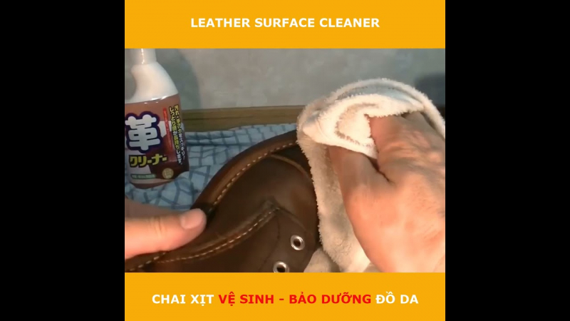 Leather Surface Cleaner cleaning and maintenance solution