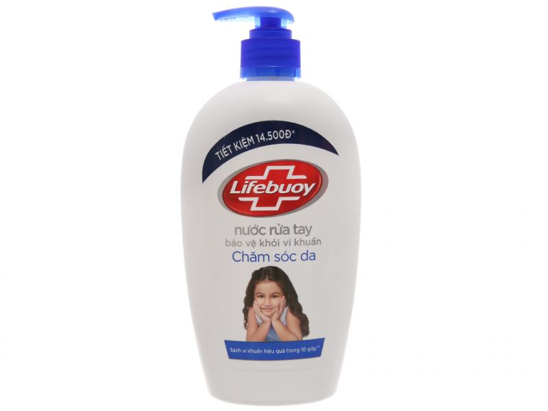 Lifebuoy hand sanitizer for skin care