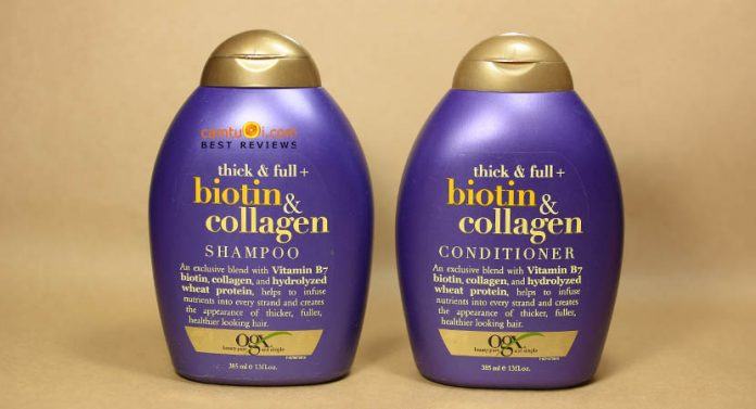 US OGX Biotin & Collagen Shampoo & Conditioner