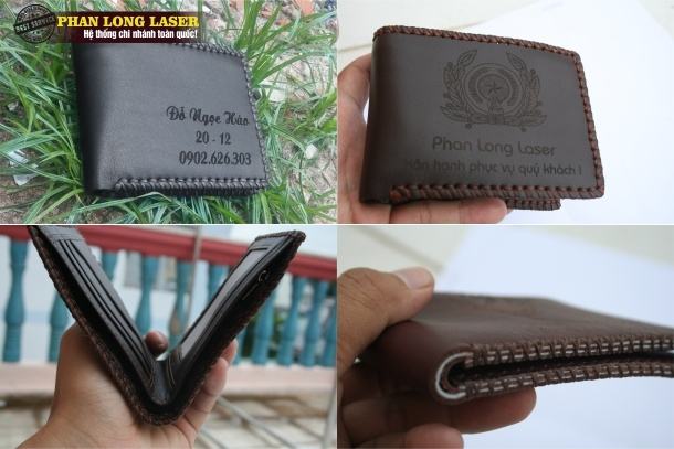 Men's wallet model designed by Saigon Leather Wallet