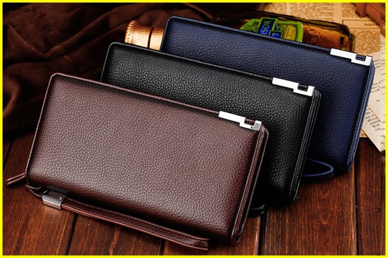 Men's wallet model designed by Saigon Leather Wallet