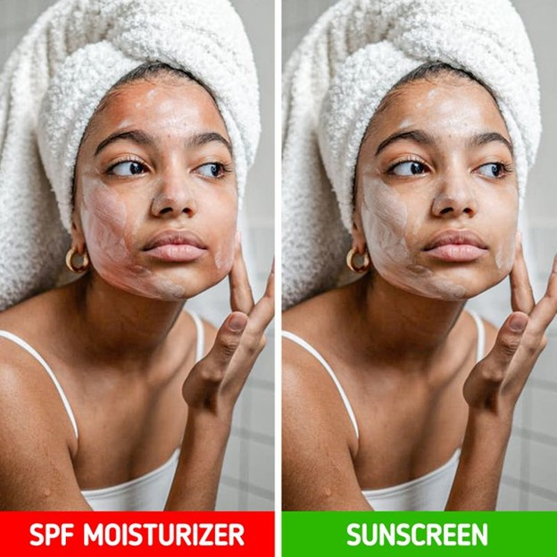 Use a moisturizer with SPF