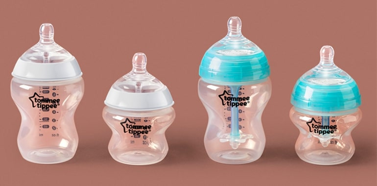 Tommee Tippee super anti-colic baby bottle with heat alarm