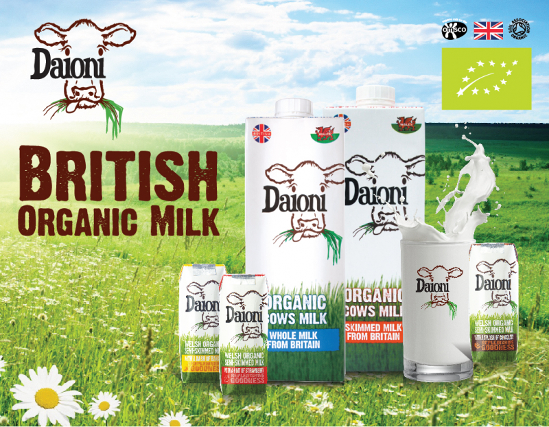 Organic milk Daioni