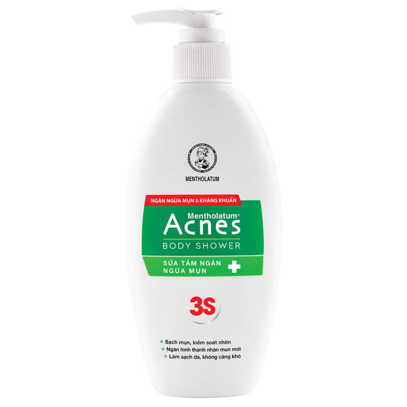 Acnes Body Shower for back acne