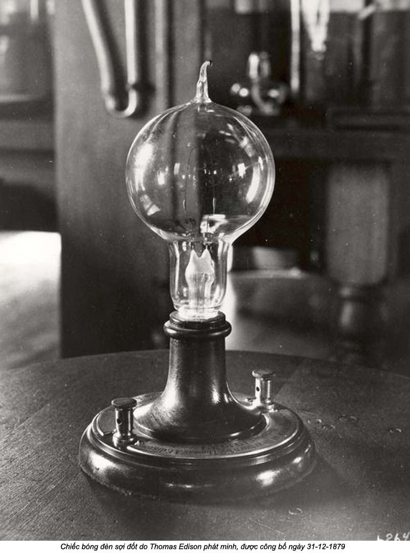 Edison's lamp has lit up the history of mankind