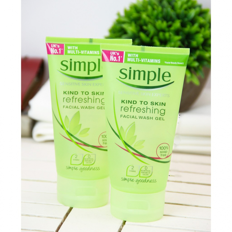Simple Kind To Skin Refreshing Wash Gel