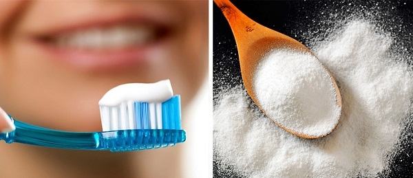 Toothpaste contains antibacterial ingredients and effectively whitens teeth.