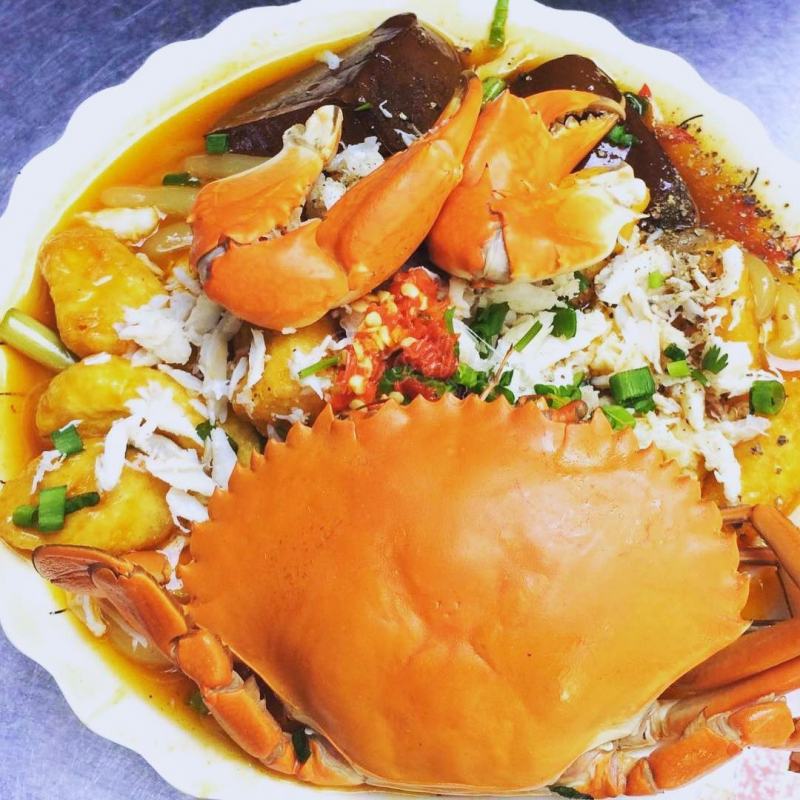 Crab Meat and Shrimp Soup Cake - Yet Kieu