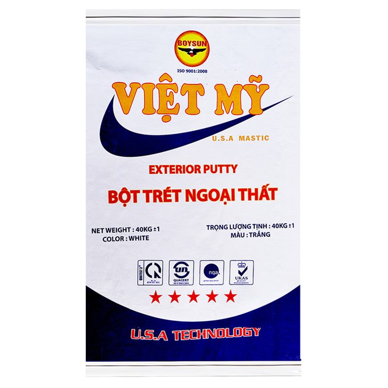Vietnamese-American putty for exterior