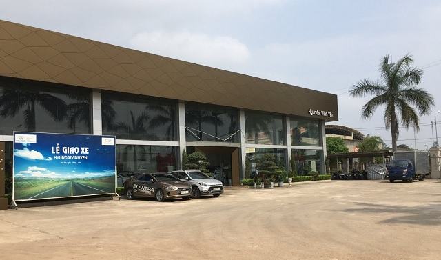 Showroom Hyundai Vinh Yen