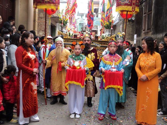 The festival is held on the 6th to the 8th of the first lunar month.