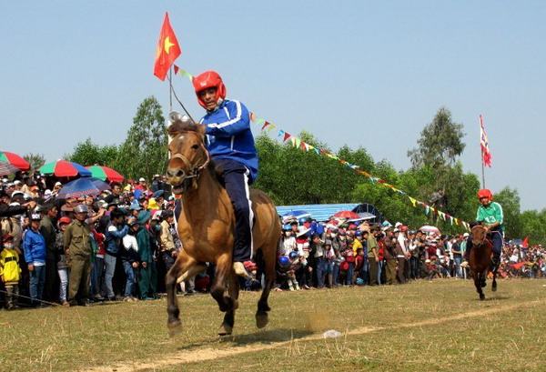 Coming here during the festival, visitors can not only admire the majestic and dignified procession, watch the horse sacrifice ceremony and the special sacrificial text.
