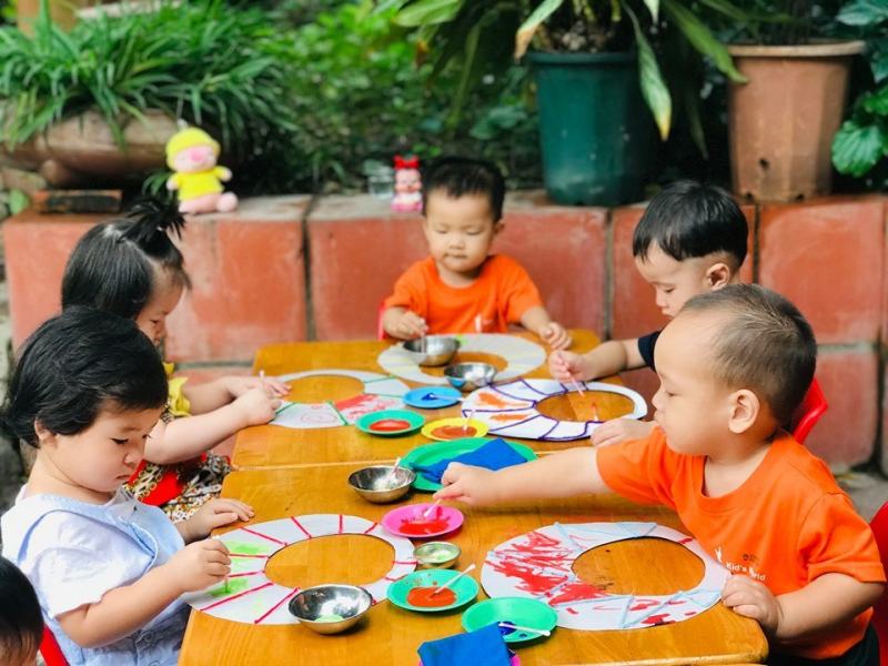 Hoa Hiep Kindergarten educates children in a new way