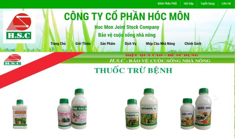 Website of Hoc Mon Joint Stock Company