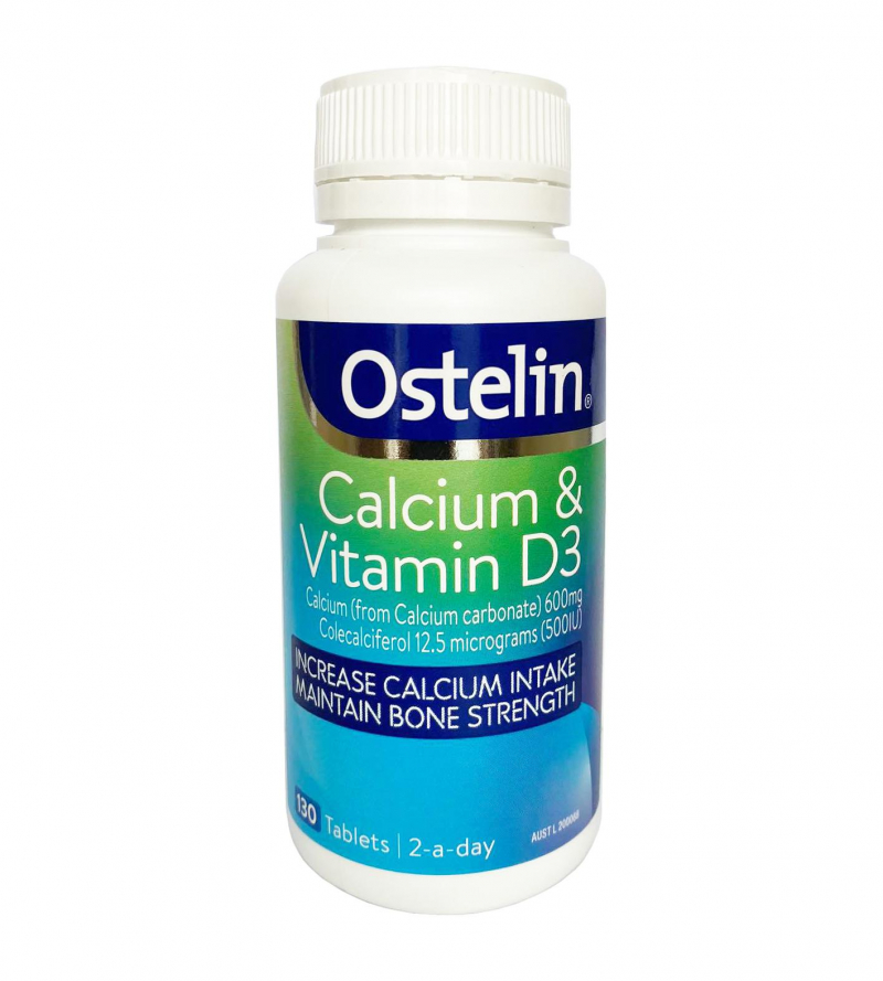 Ostelin Vitamin D3 & Calcium Tablets